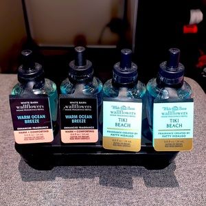 Bath & Body Works Warm Ocean Breeze X Tiki Beach Wallflower Refills